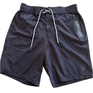 Spyder black men swim shorts